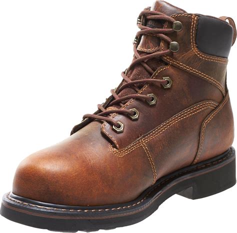 wolverine leather boots|steel toe leather wolverine boots.